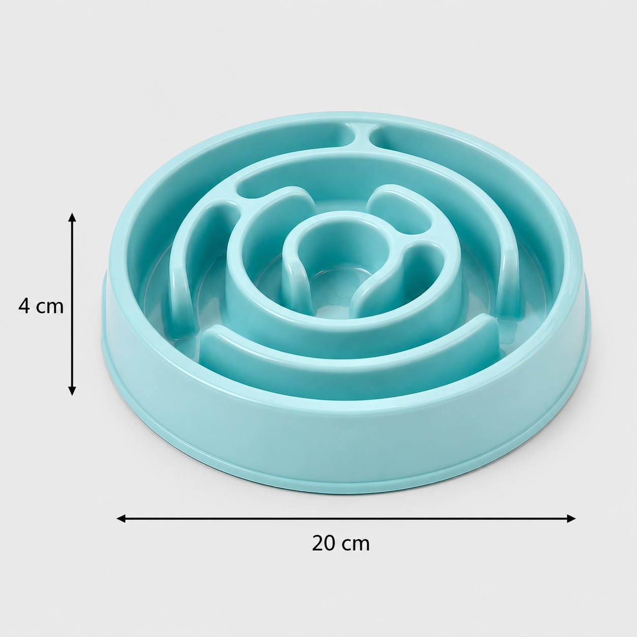 Gamelle d'alimentation lente