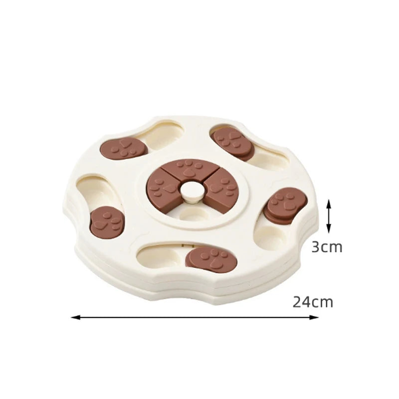 Dog Puzzle Toys Slow Feeder Interactive Increase Puppy IQ Food Dispenser Slowly Eating Nonslip Bowl Pet Cat Dogs Training Game