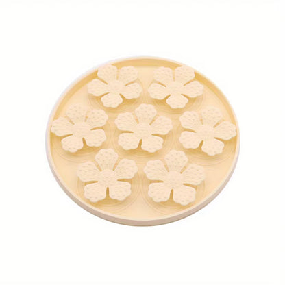 Silicone Pet Slow Feeder Mat Dog Feeding Dishes Dog Licking Mat with Suction Cups Anti-Choking Slow Feeding Pads Bowl Dishware