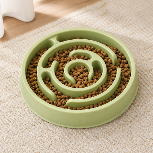 Gamelle d'alimentation lente