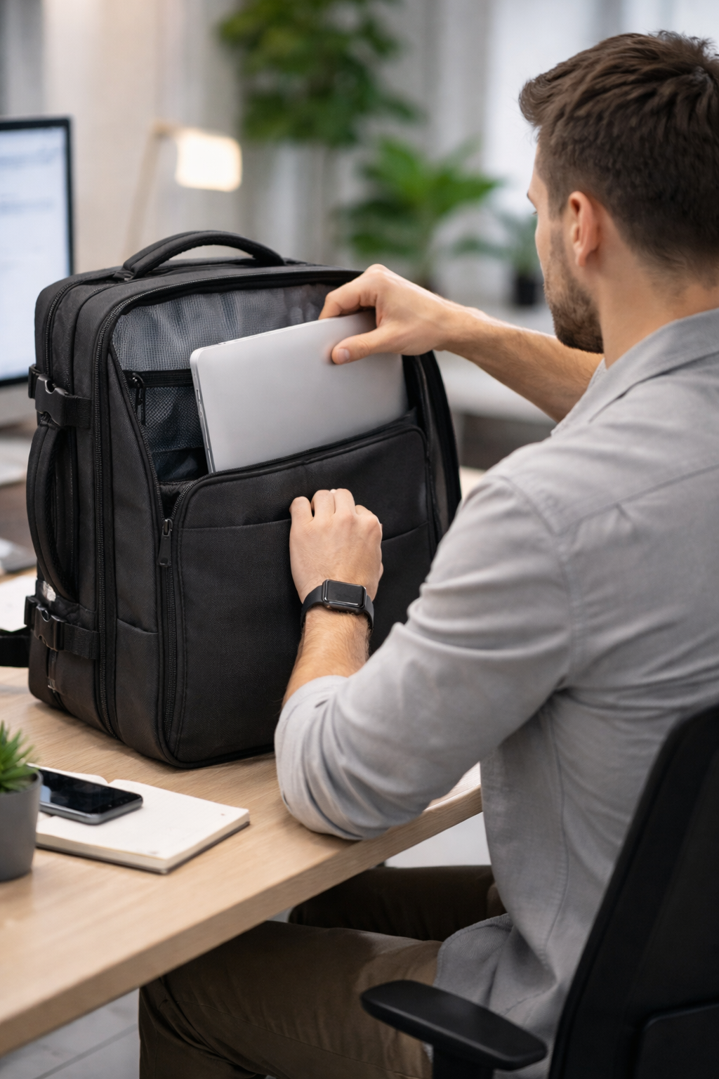 Sac à dos extensible
