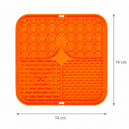 Tapis de léchage rectangle