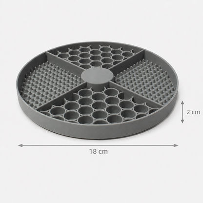 Tapis de léchage rond